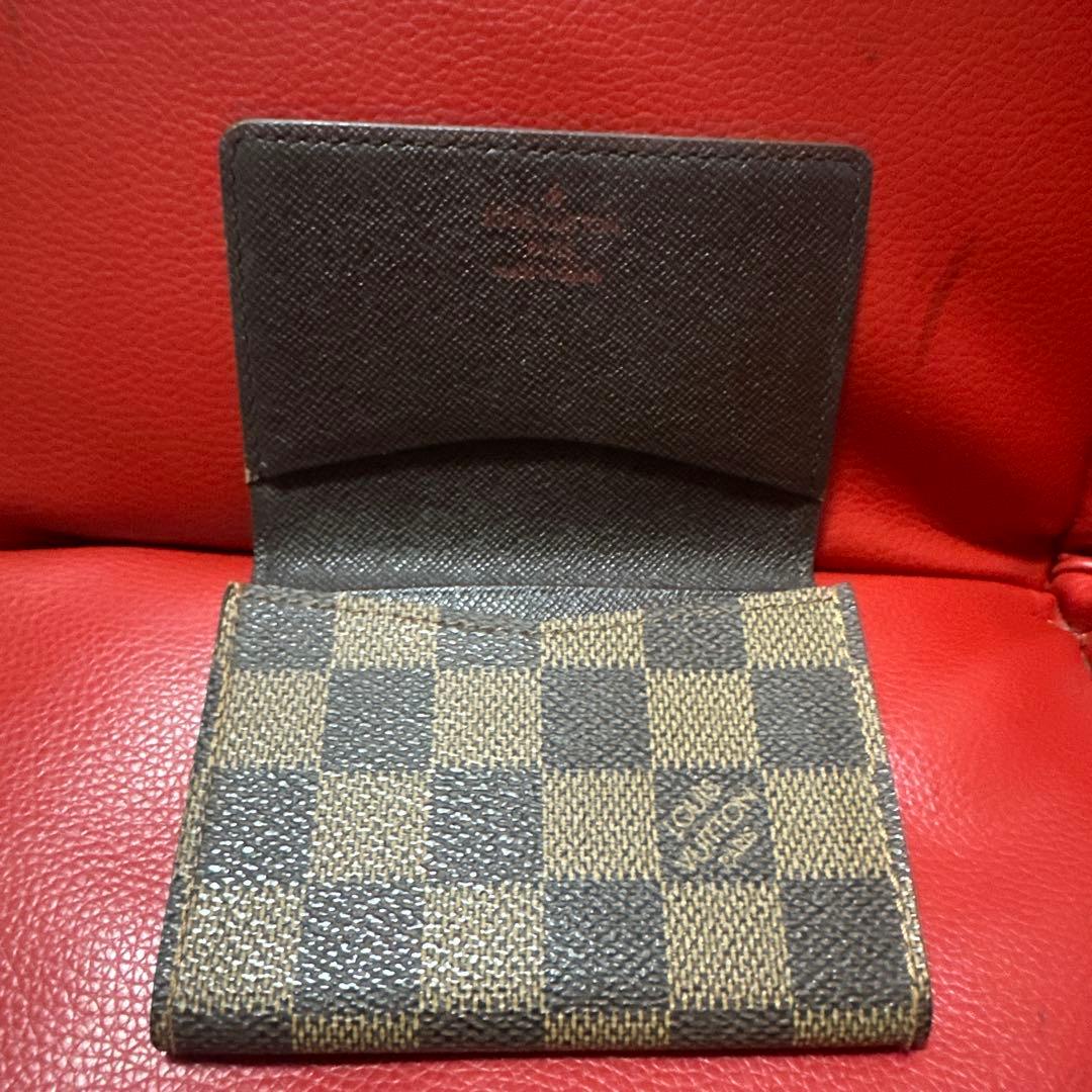 ルイヴィトン　ダミエ　名刺入れ