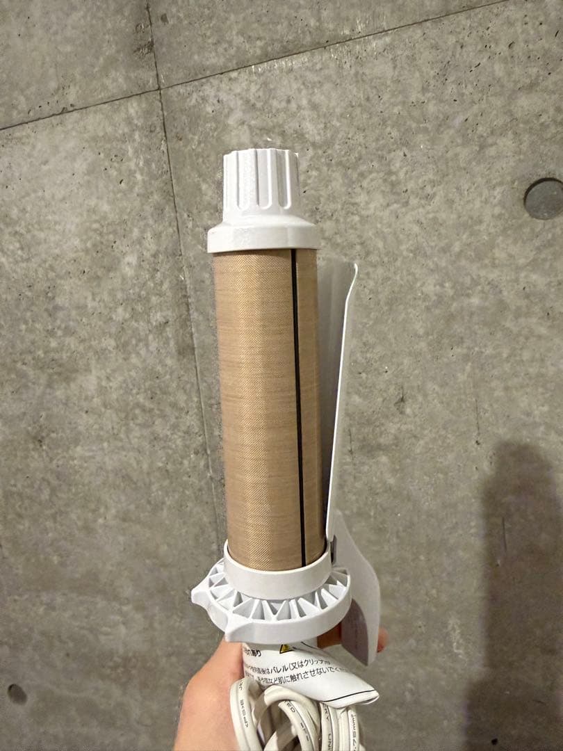 絹女【カールヘアアイロン】38mm