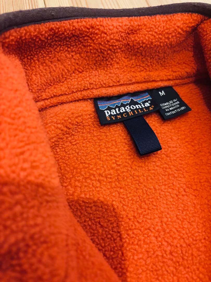 トップス patagonia SYNCHILLA Orange M