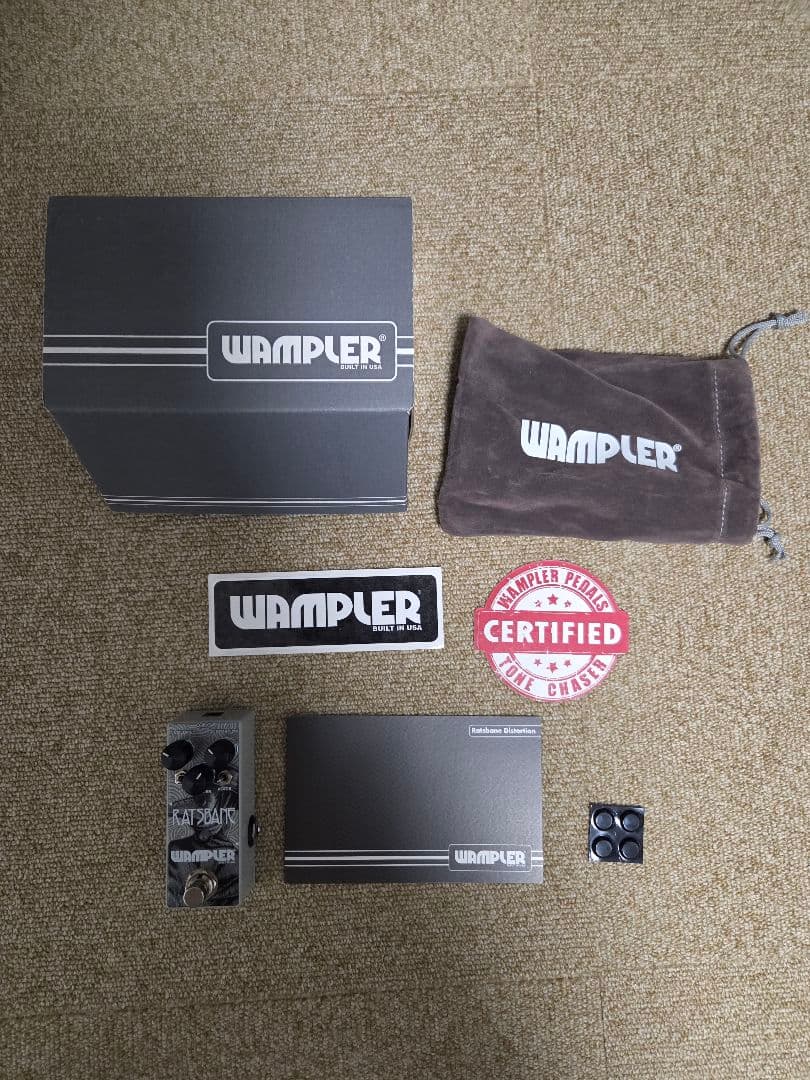 【美品希少】Wampler Pedals Ratsbane 外箱付き