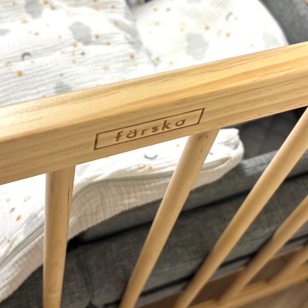 ファルスカ　ミニジョイントベッドネオ　コンパクトベッドフリー　ベビーベッド