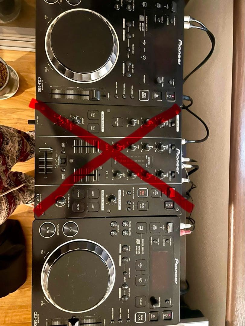 Pioneer CDJ-350 DJ機材