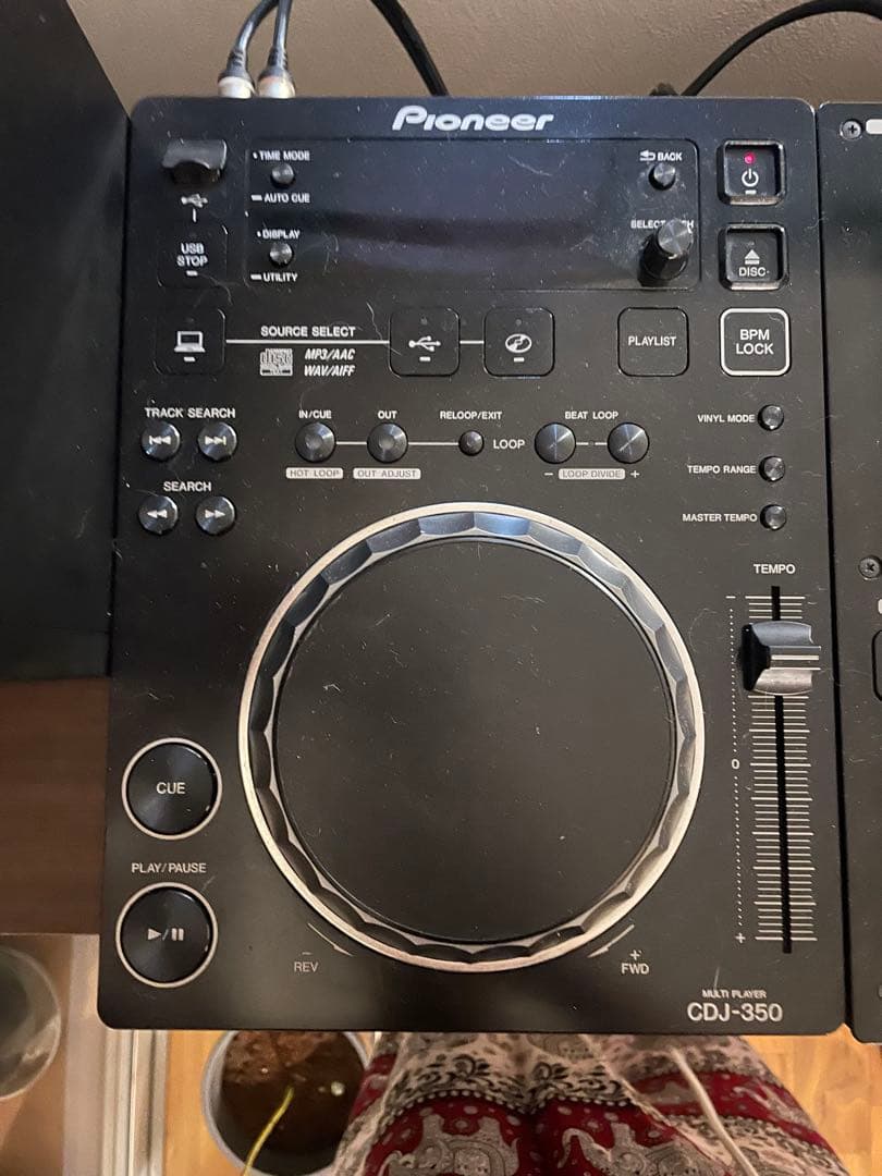 Pioneer CDJ-350 DJ機材