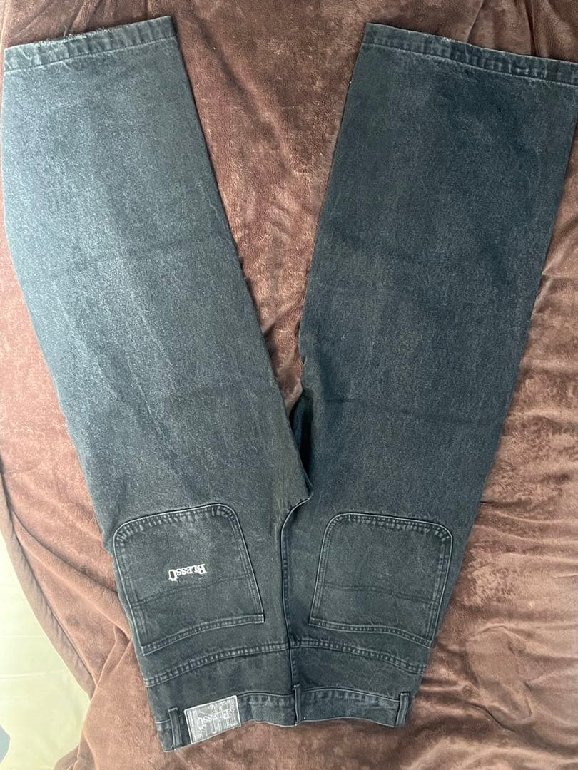 BlessU ブラックバギーデニムM 大人気商品レア