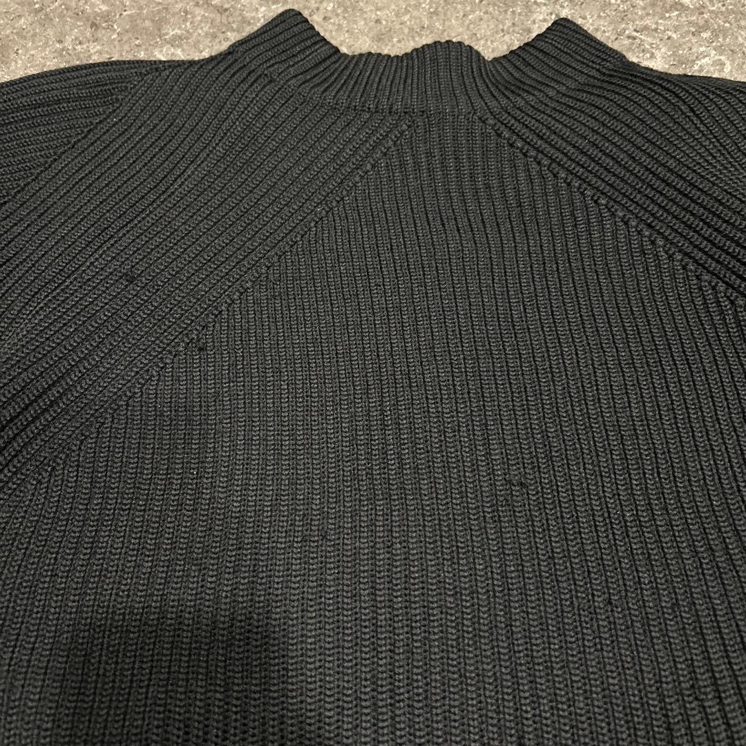 t*k様 BATONER シグネチャー ニット モックネック ブラック　サイズ3