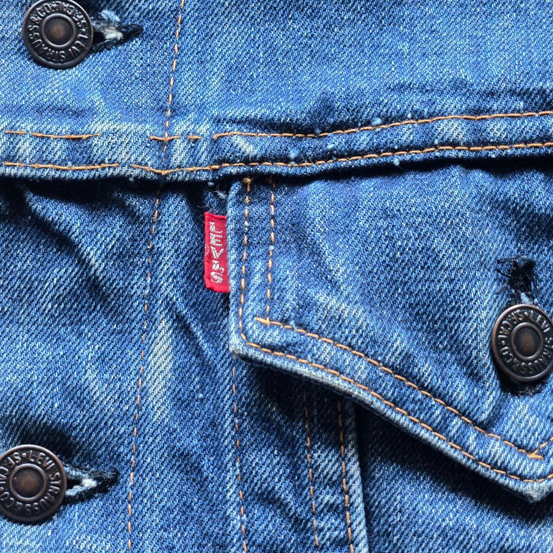 【ダメージ少】Levi's 70505 BIG E 40 ボタン裏525