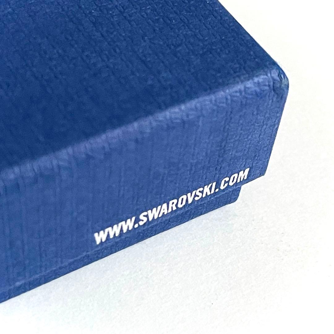 極美品 SWAROVSKI Angelic Square ロジウム調 ネックレス