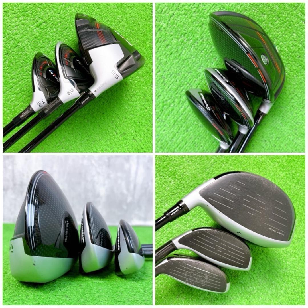 メンズ　テーラーメイド M4 バーナーXD ゴルフセット 右打ち 12本 初心者