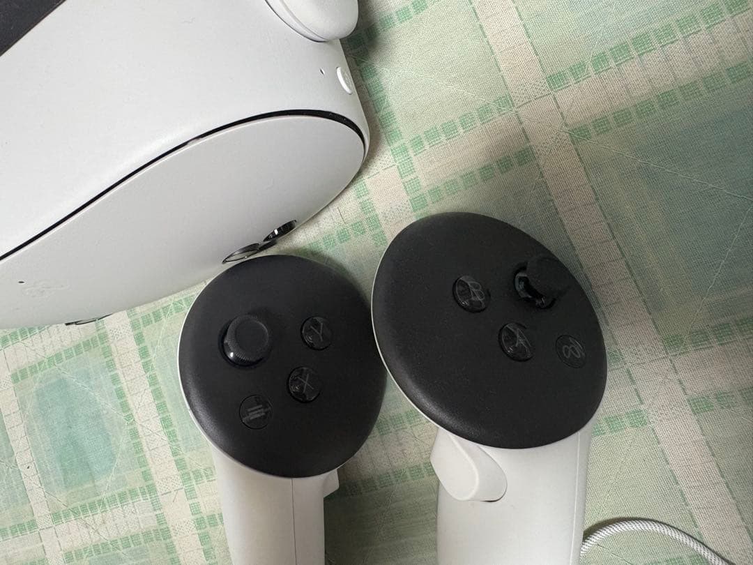 Quest3s 128GB ヘッドストラップ、Linkケーブル5m付