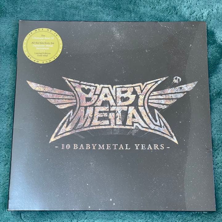 1000枚限定LP 10 BABYL YEARS GOLD VINYL