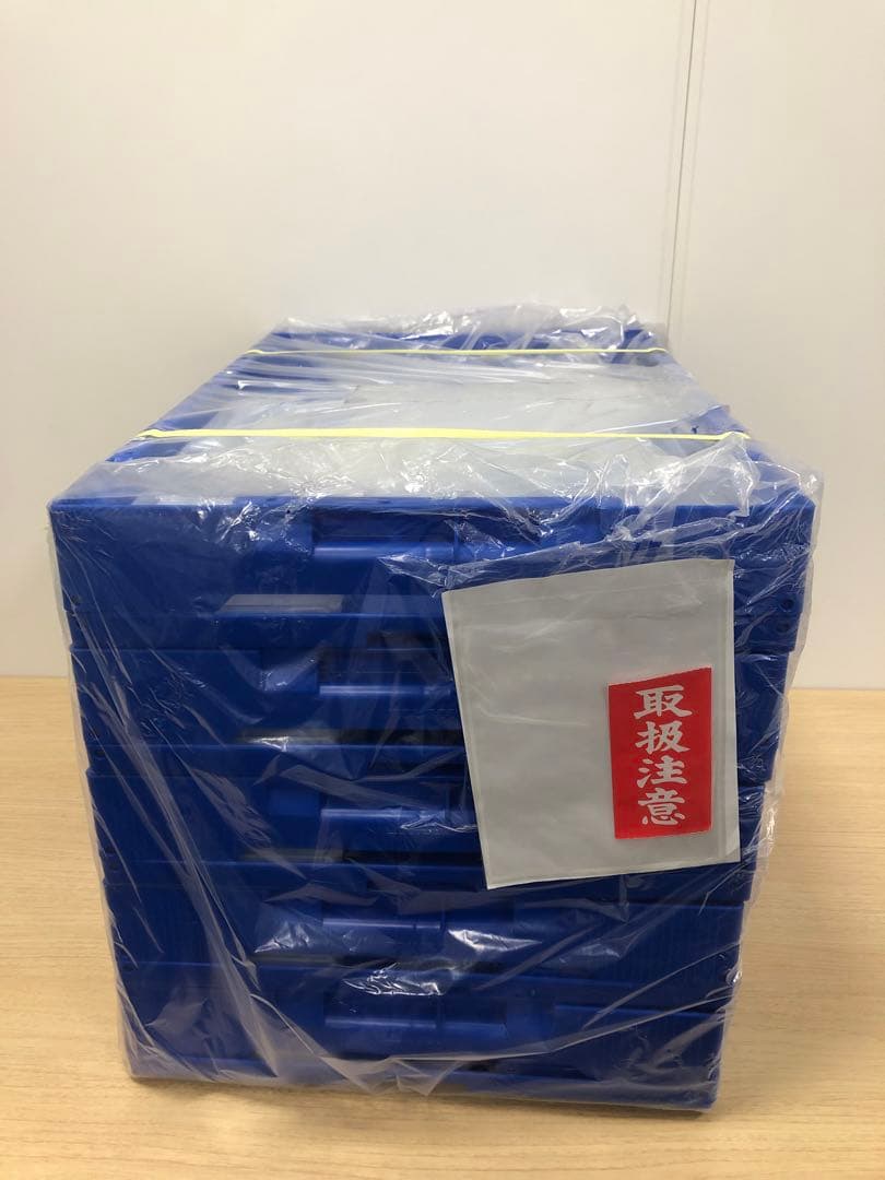 10個セットTRUSCO α折りたたみコンテナ CR-S50N-BT 50L ②