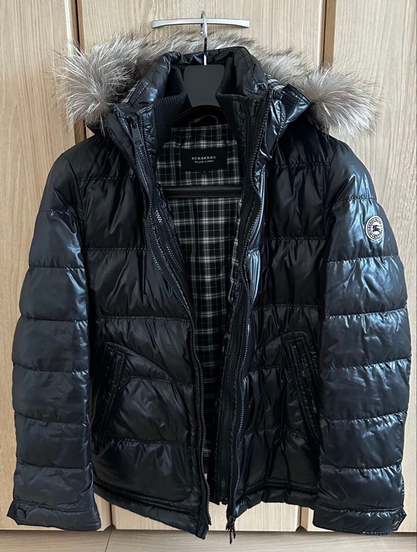 BURBERRY BLACK LABEL ダウンジャケット M ブラック
