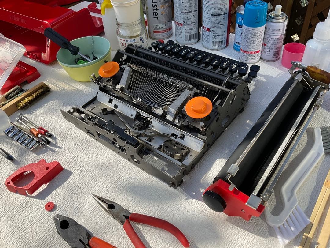 olivetti valentine 整備済　完動品　中古品　凄く綺麗