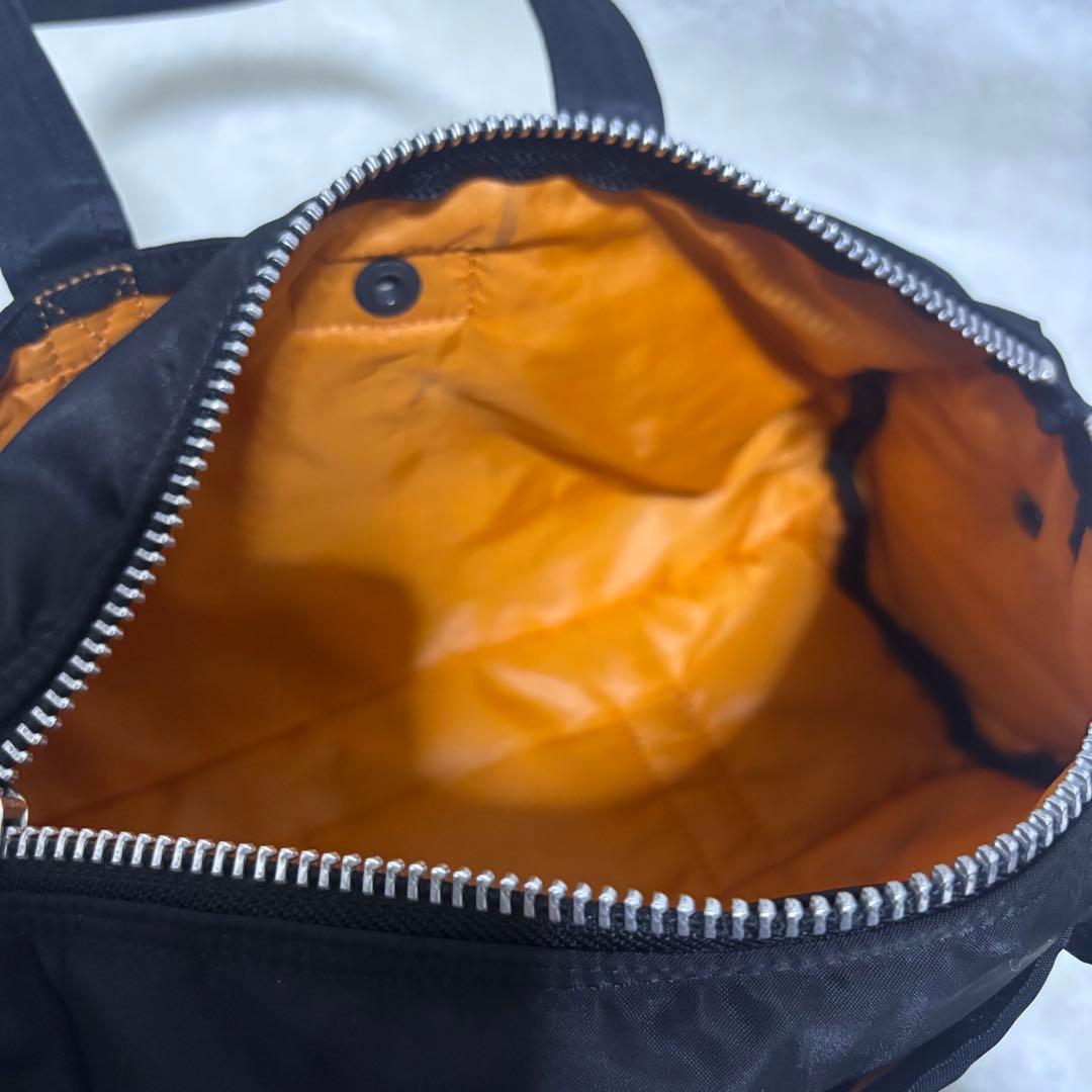 廃盤 ポーター タンカー ミニボストン S ドラムバッグ ダッフル 黒 ハンド