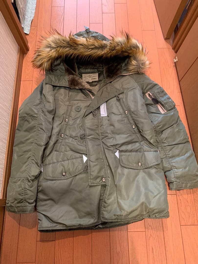 ◼️AVIREX ATMOS LABコラボ N3B 状態良好美品 Ｌサイズ