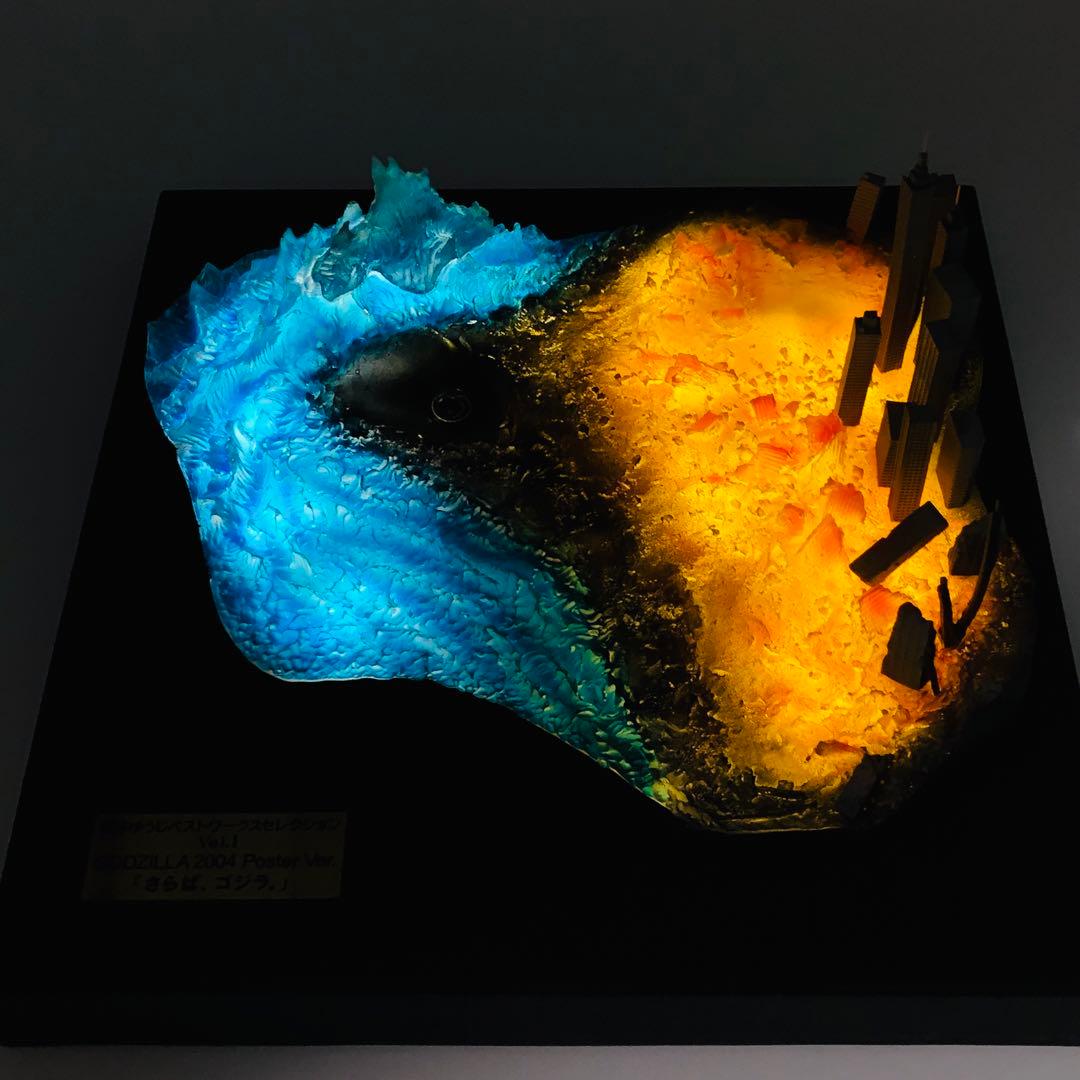 リアルマスターコレクション 酒井ゆうじ ゴジラ(2004) ポスター 少年リック