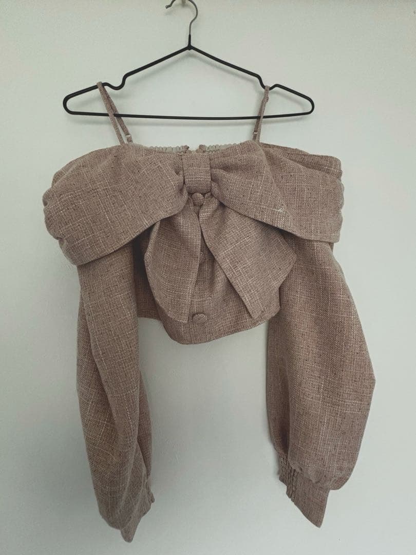 LIPSERVICE リボンオフショル トップス