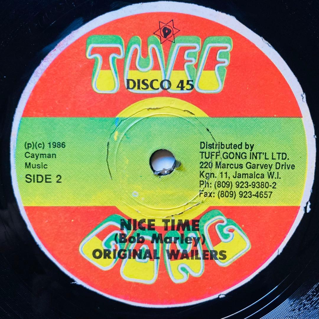 レゲエ BOB MARLEY - NICE TIME /// B面 アカペラ ◎