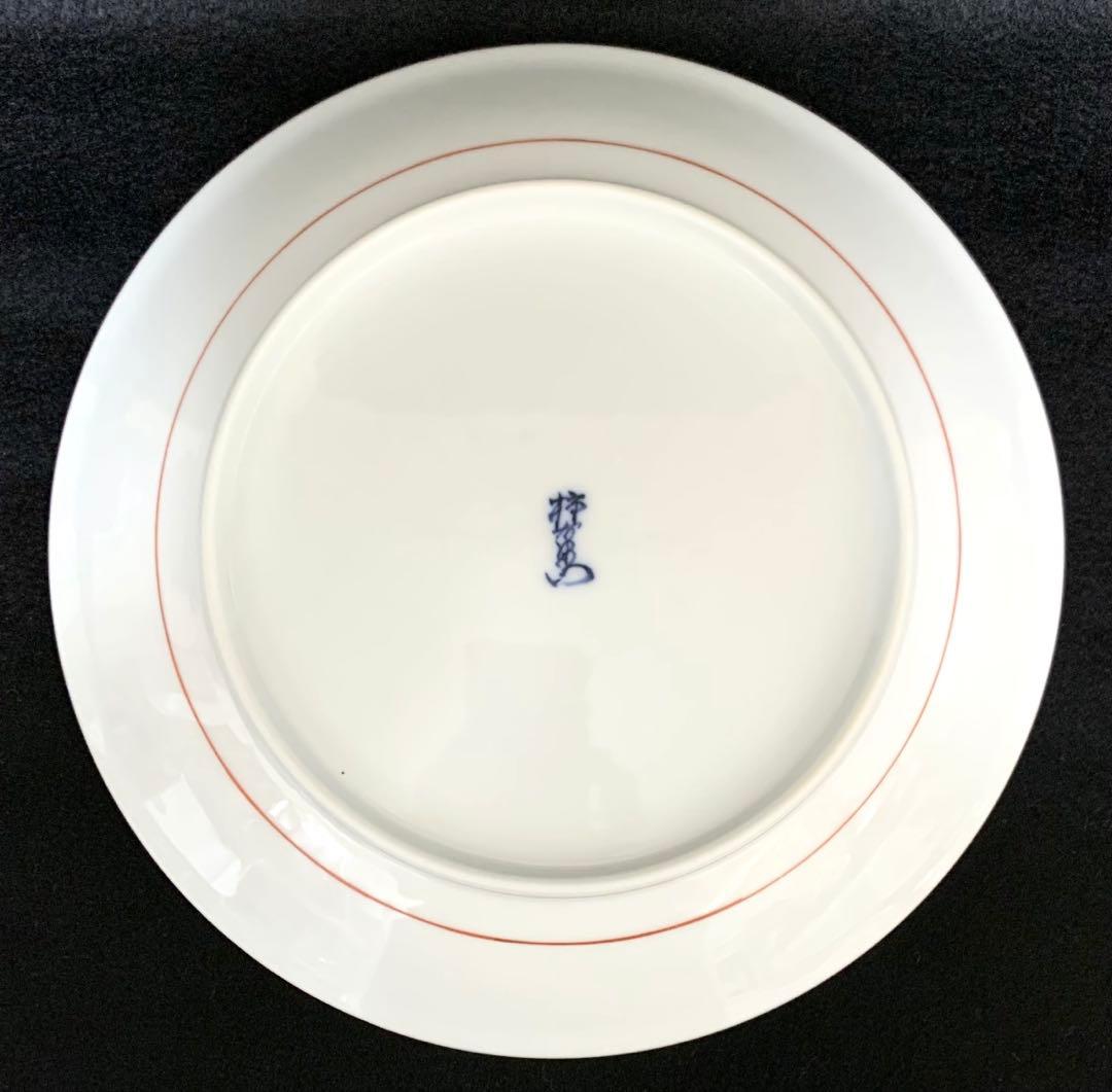 額皿 錦梅鳥文 ☆ 14代柿右衛門窯