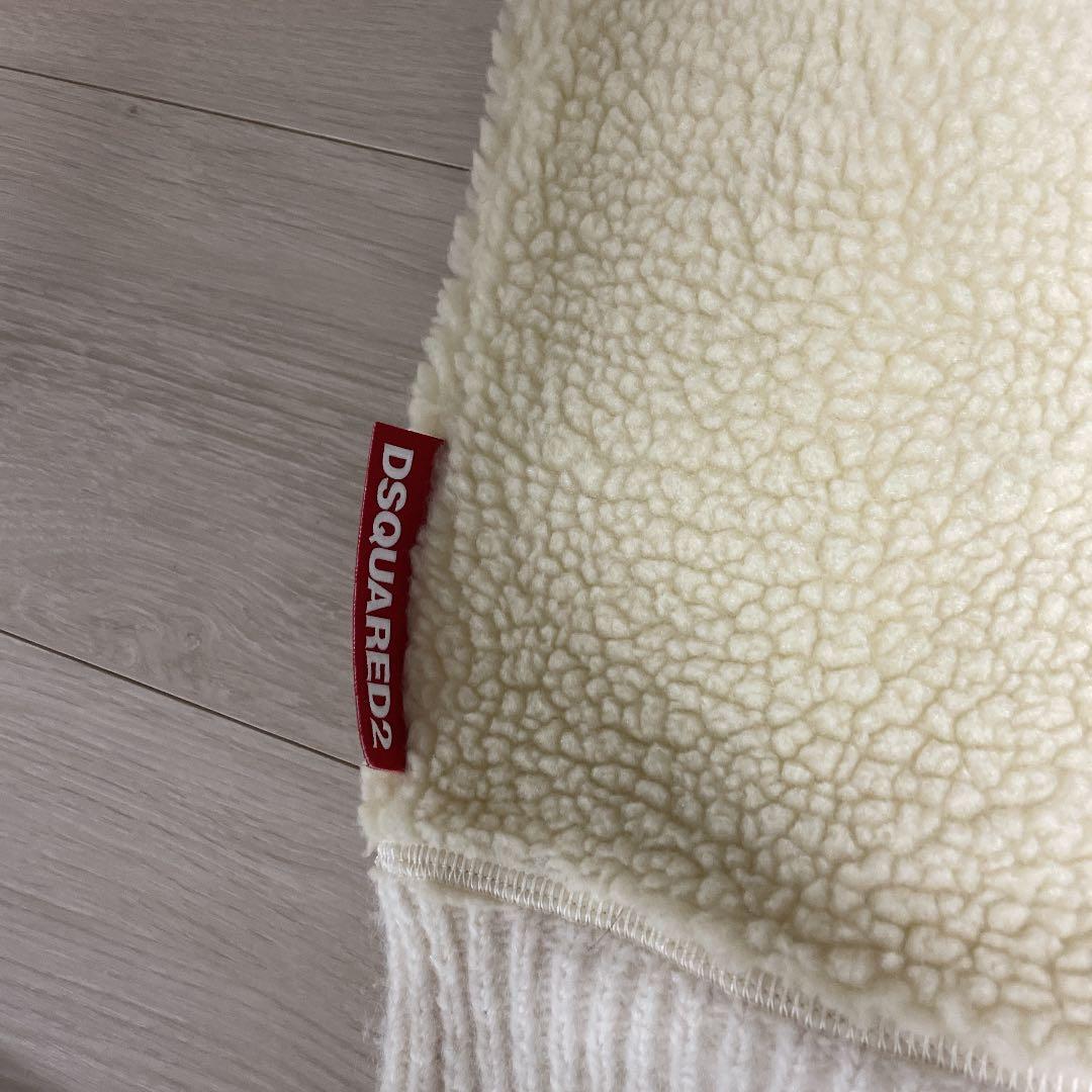 ディースクエアード モコモコパーカー