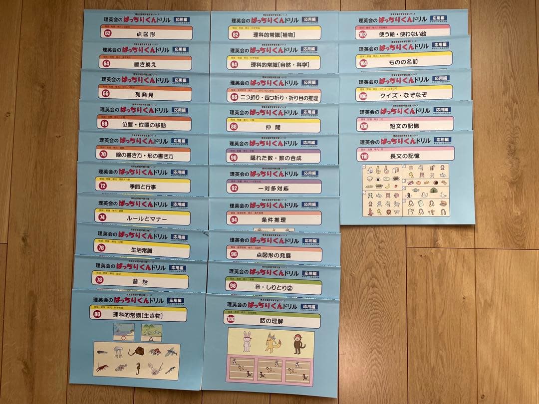 理英会のばっちりくんドリル 応用編 年中〜年長児用 教材