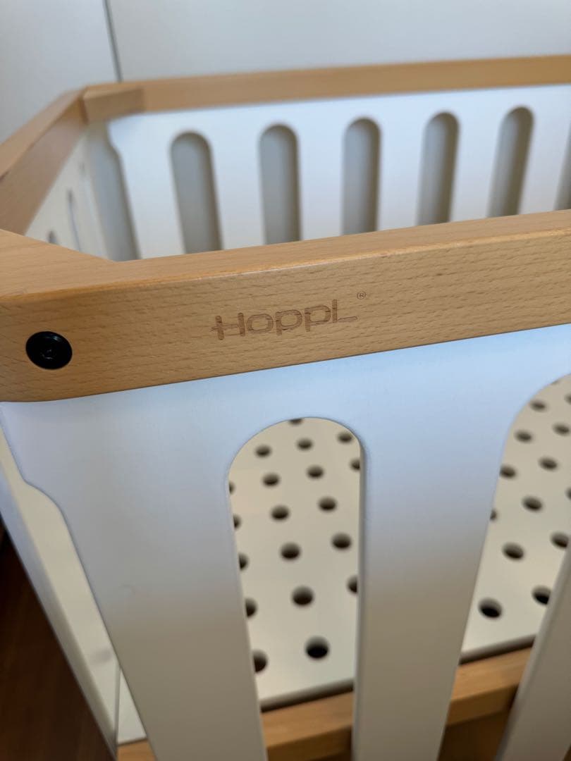 【専用・直接引き取り】HOPPL bebed 10年使えるベビーベッド