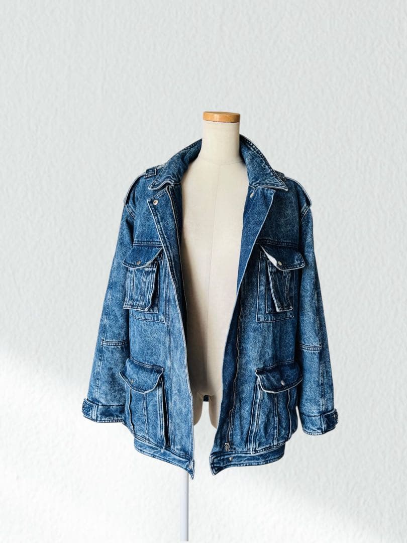 ISABEL MARANT デニム VOLKA カバーオール ジャケット