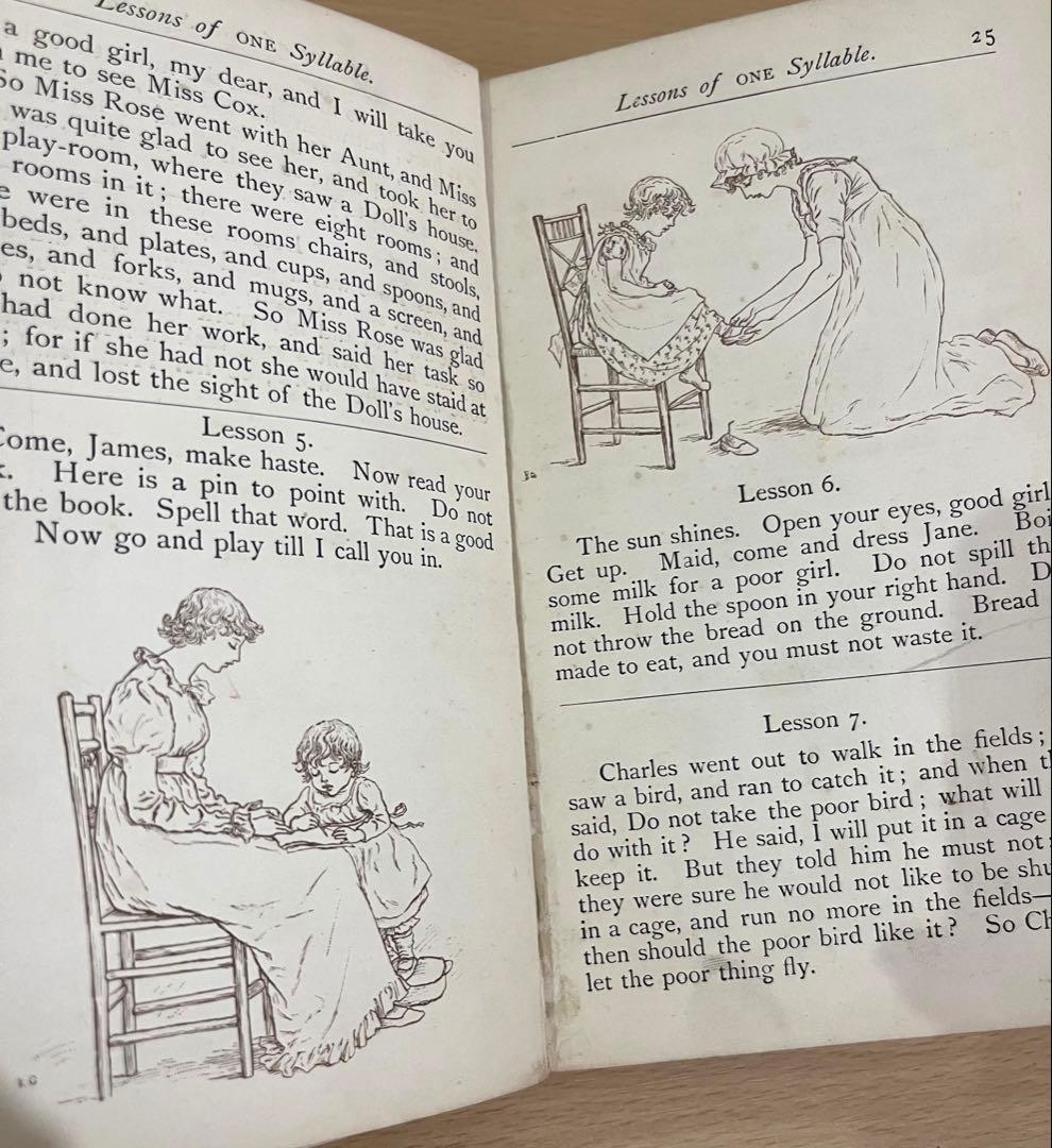 NO.323 古書 アンティーク洋書 ケイト グリーナウェイ 絵本 ビクトリア