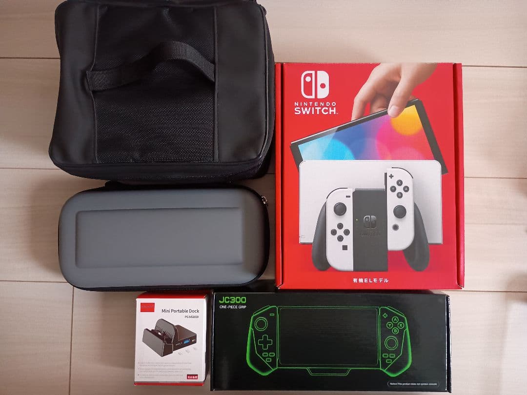 【美品】Nintendo Switch 有機EL　本体、プロコンSD256GB他