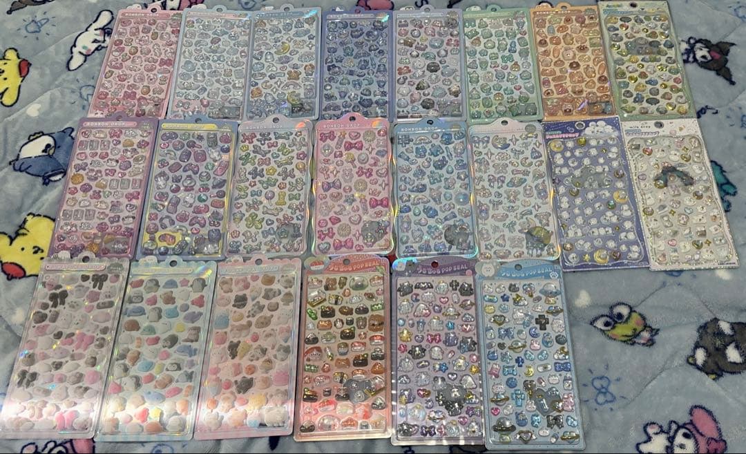 ボンボンドロップシール うるちゅる プチドロップステッカー 国内正規品 22枚