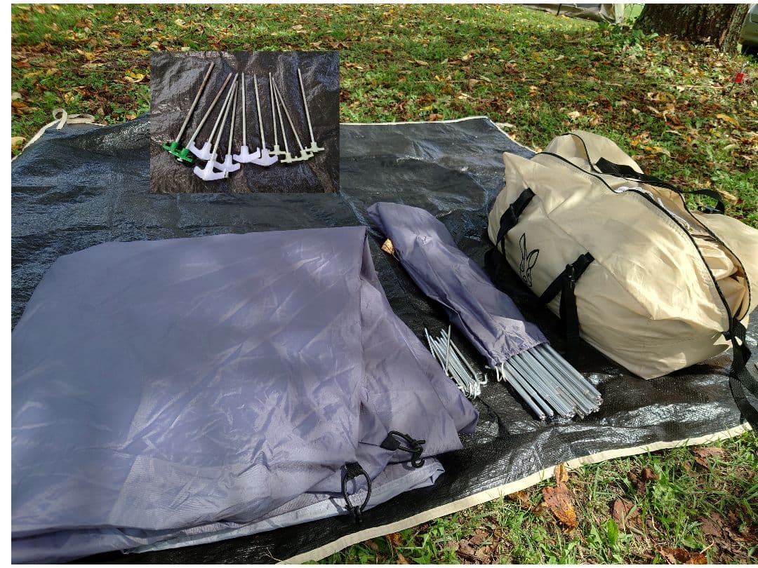 廃盤人気商品！DODカマボコテントミニ　T3-488　　2ルーム！