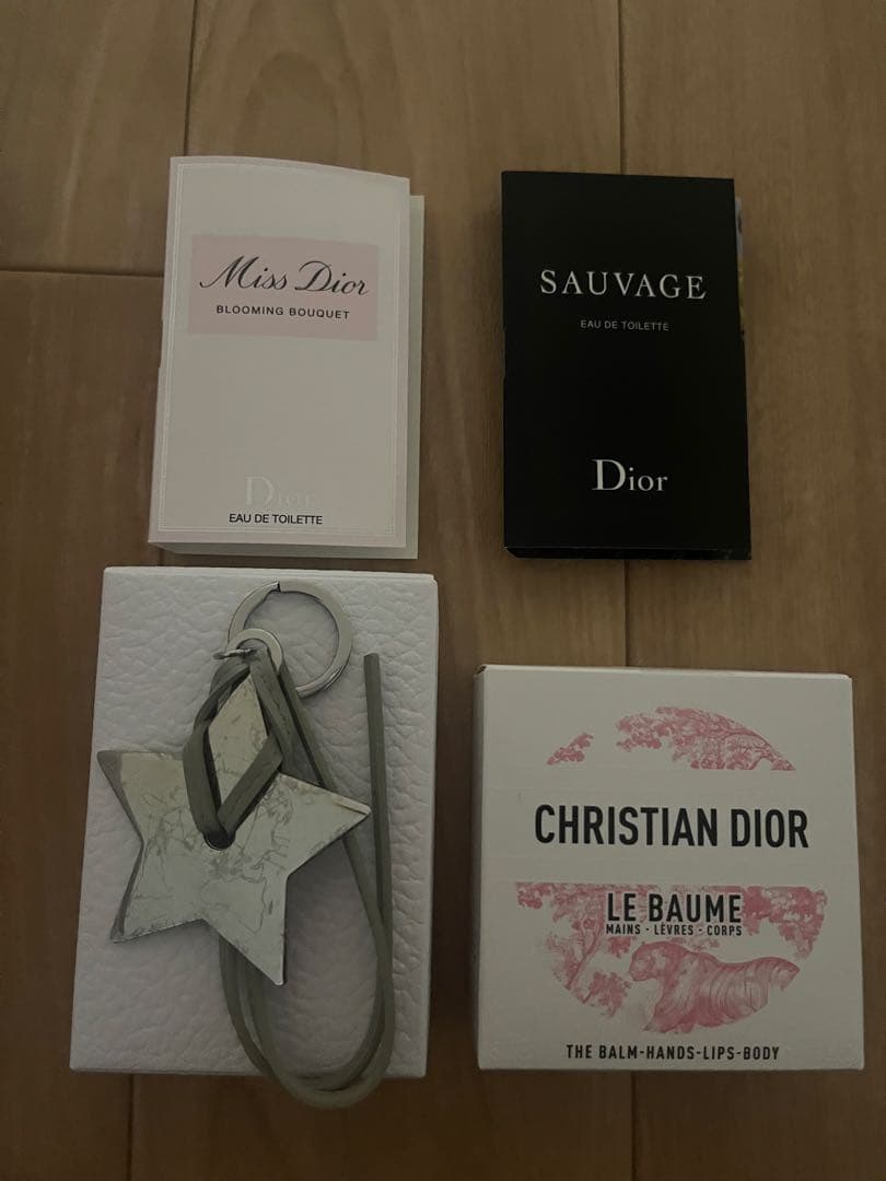 Dior ハンドクリーム、チャーム 試供品あり