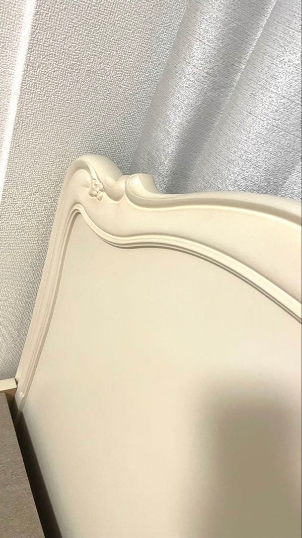 ホワイト シングルベッドフレーム クラシック、大塚家具⭐︎お値引き承ります