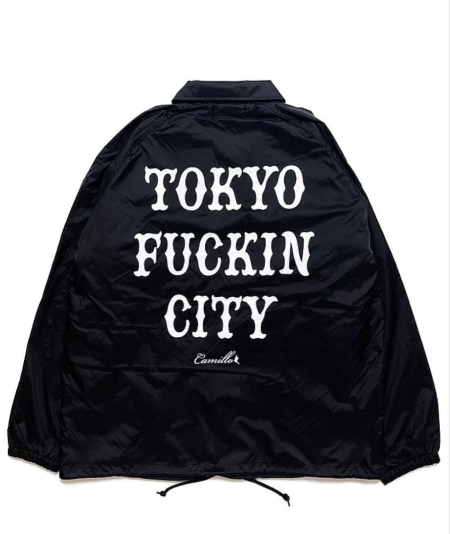 ト*）様 美品CAMILLO TOKYO FUCKIN CITY ボアコーチジャ