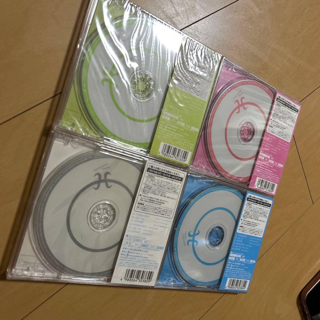 【即購入ok!!】浜崎あゆみ 2002年シングル『H』4形態新品未開封セット