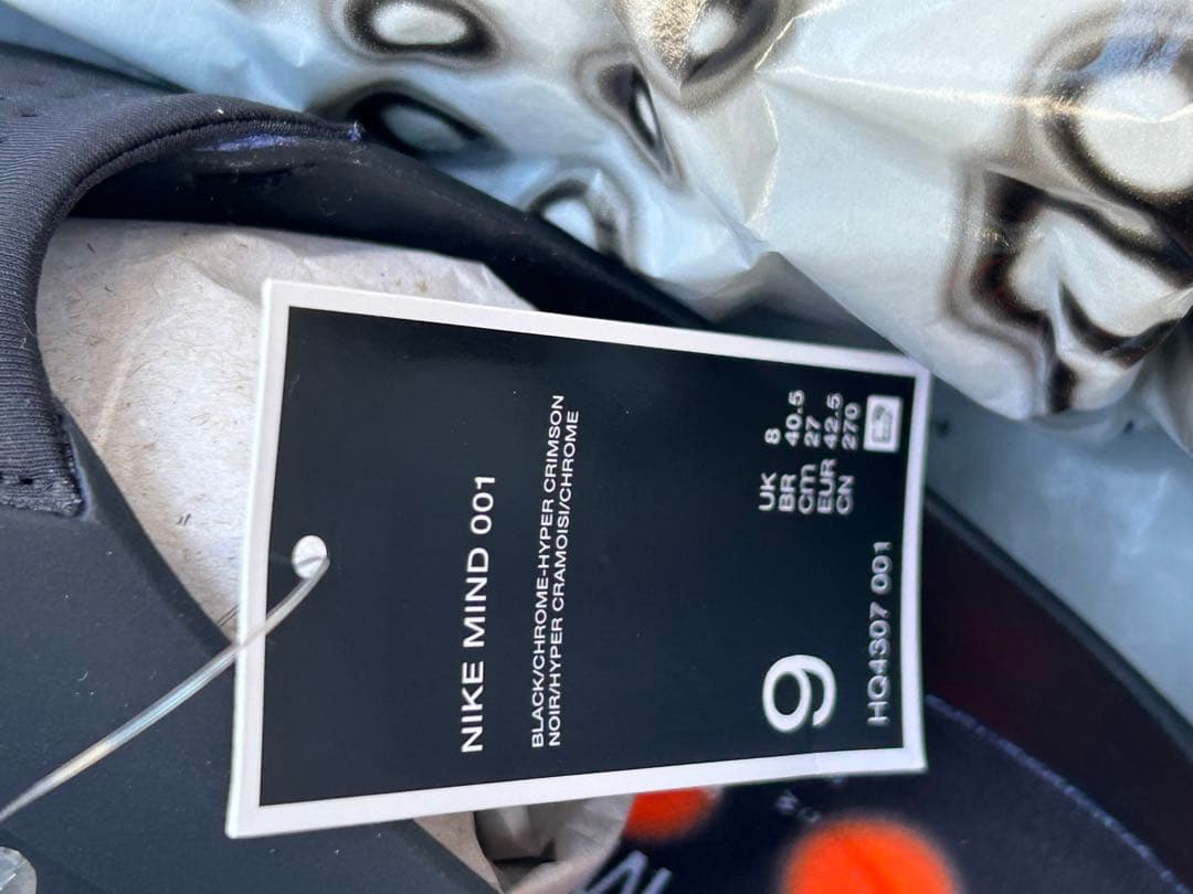 靴 Nike Mind 001 Mules black 27cm US9