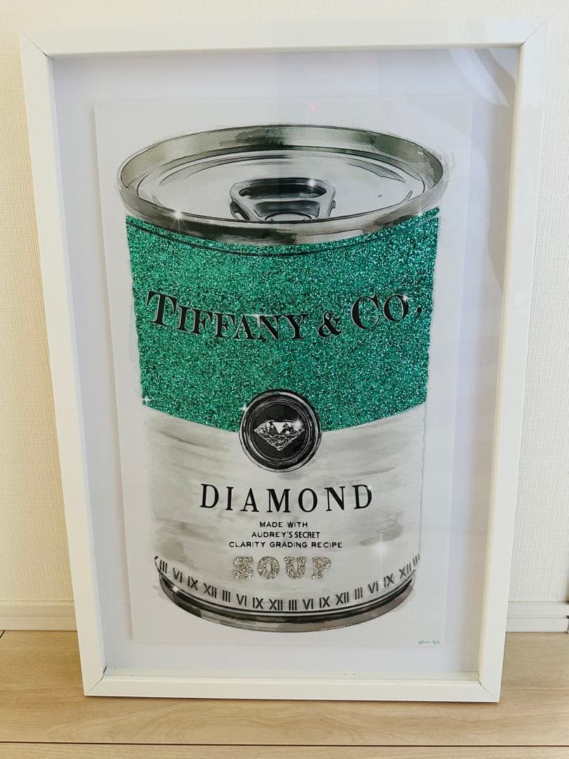 正規品OliverGalオリバーガル　TiffanyキャンバスアートSoup缶