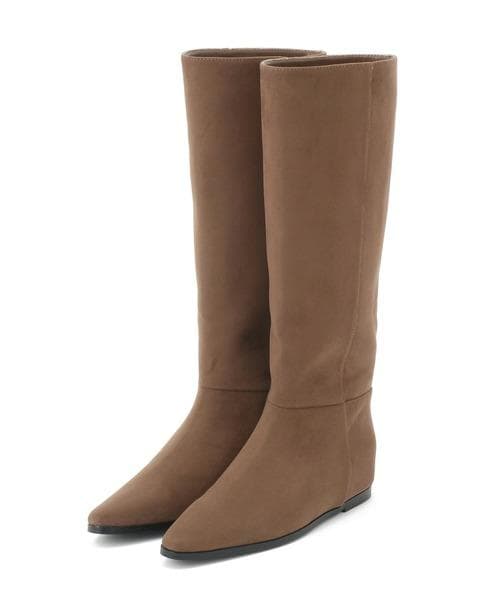 ルン ADAM ET ROPE' 【撥水】インヒールロングブーツ 24.5