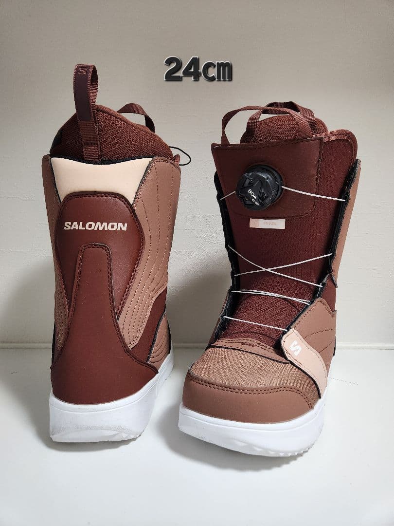 SALOMON　PEARLBOA　スノーボードブーツ　 レディース　24㎝　美品