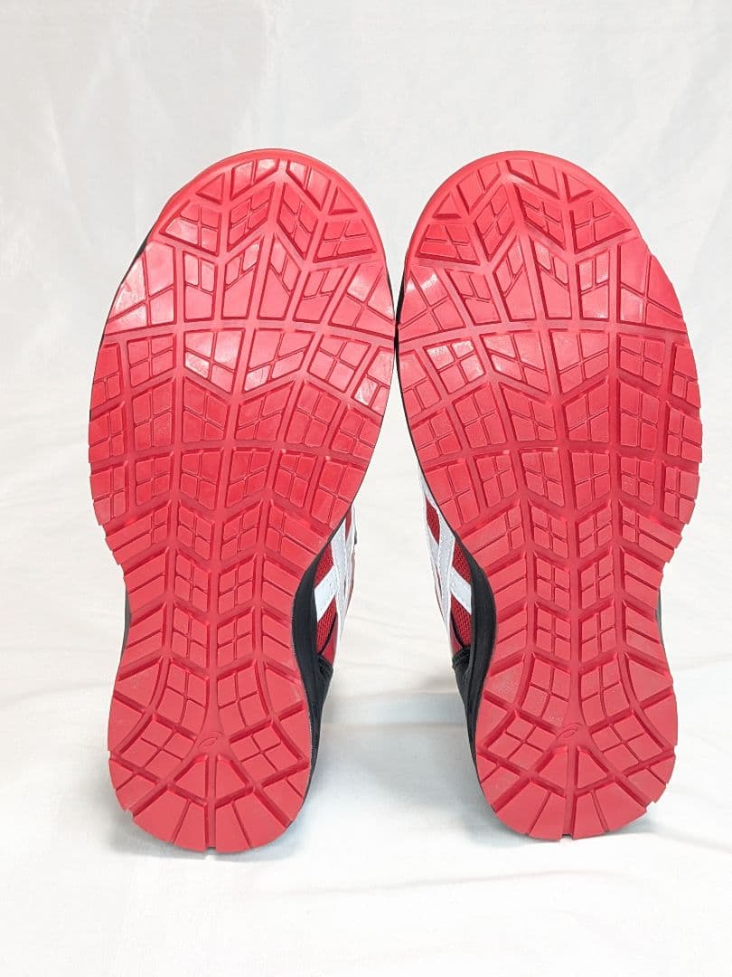 未使用 安全靴 CP209 BOA asics アシックス 26cm レッド