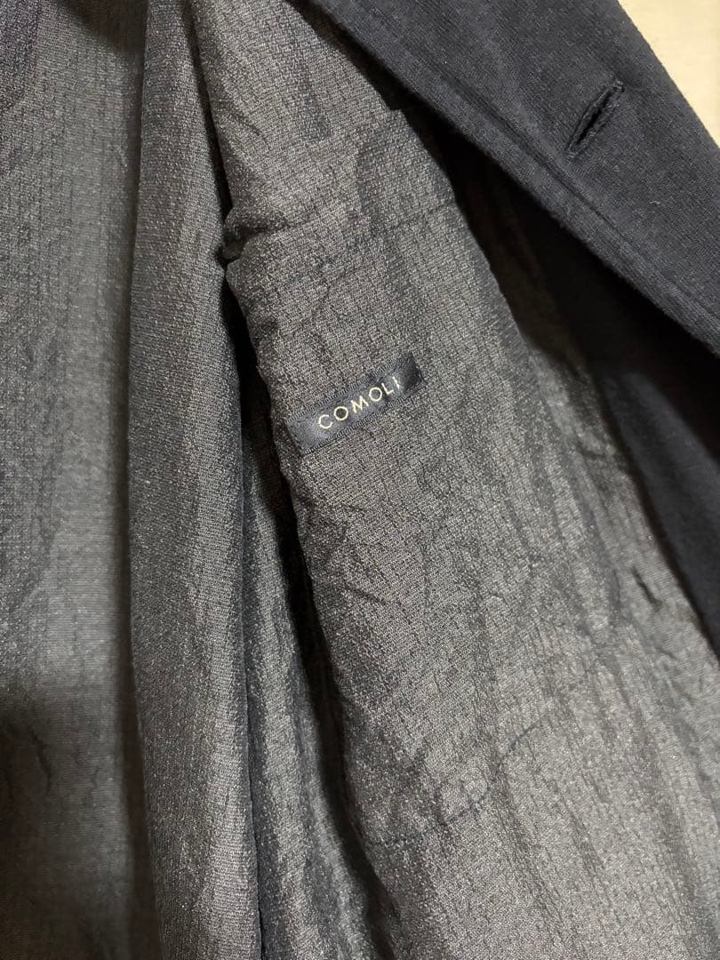 COMOLI コットンジャージ スタンドカラージャケット サイズ1