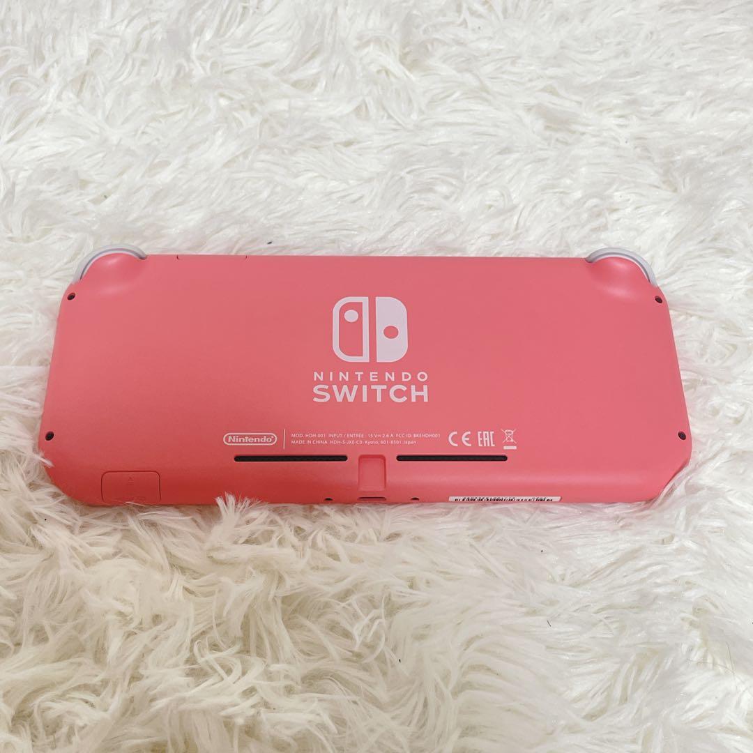 Nintendo Switch Lite 本体 箱付き コーラルピンク