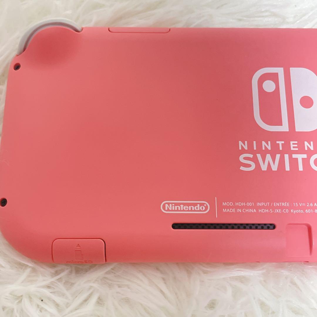 Nintendo Switch Lite 本体 箱付き コーラルピンク