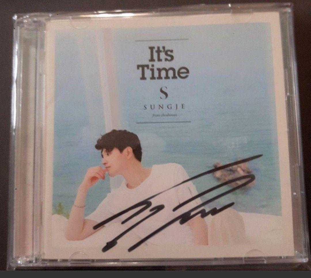 【当選品】SUPERNOVA（超新星）ソンジェ直筆サイン入りCD