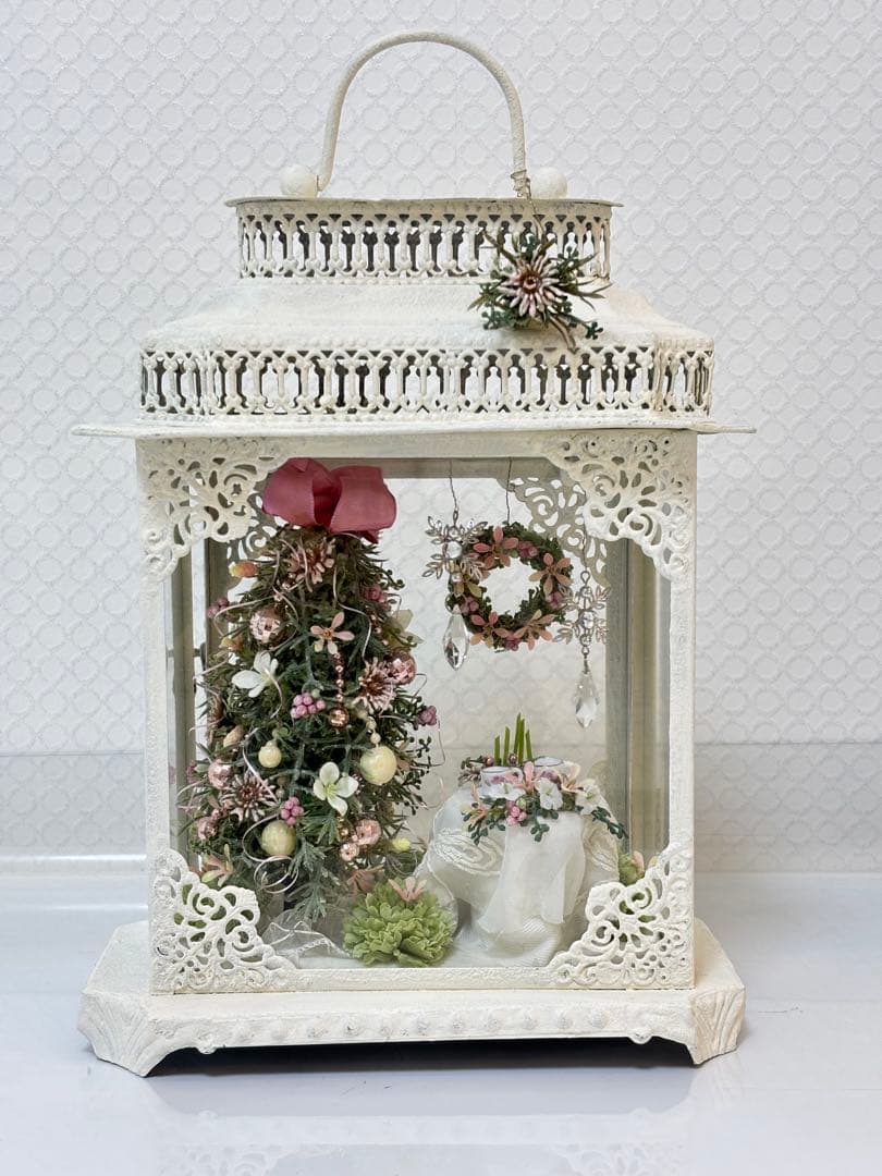 ミニチュアクリスマスツリー　クリスマス雑貨置物