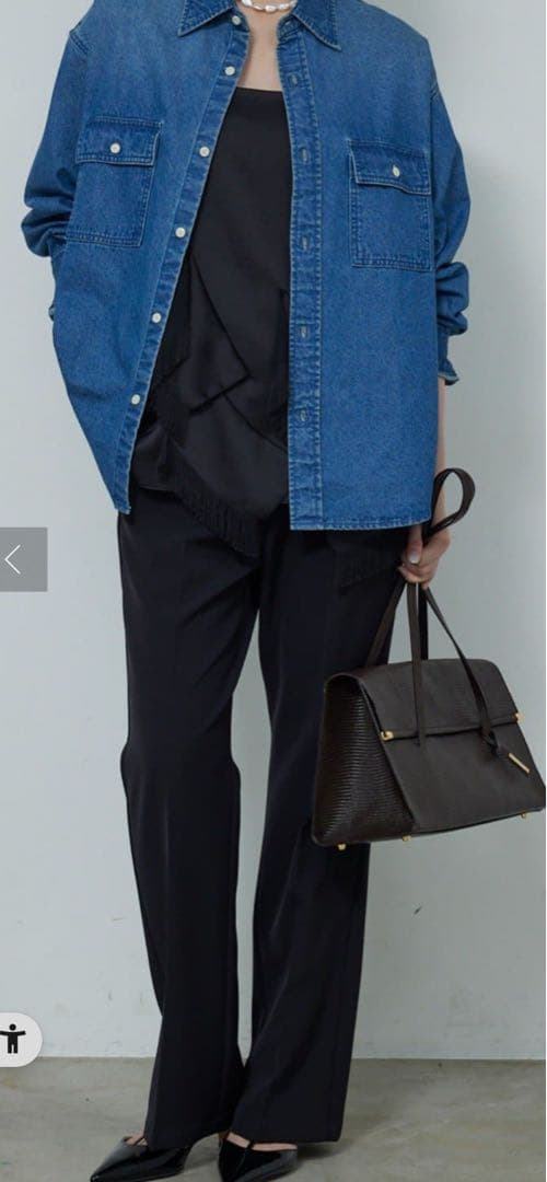 明日まで限定価格GALLARDAGALANTE(ガリャルダガランテ)デニムシャツ