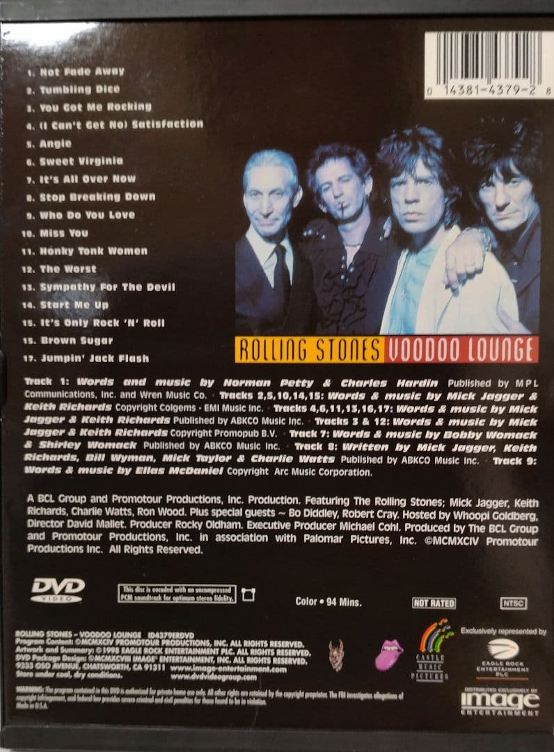 メガレアＤＶＤ＃VOODOO LOUNGE ローリングストーンズ