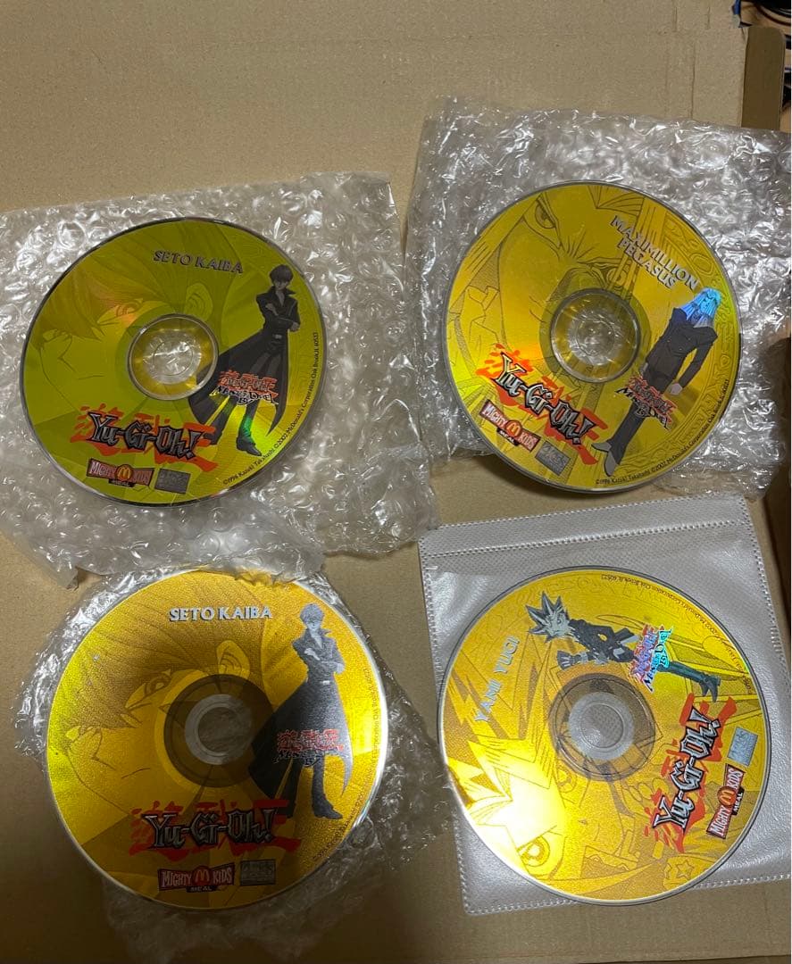非売品日本未配布4枚まとめ売り　遊戯王　McDonalds 2002