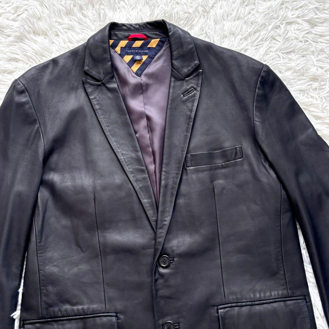 pippi さん専用Lサイズ相当 ラムレザー羊革 トミーヒルフィガー テーラード