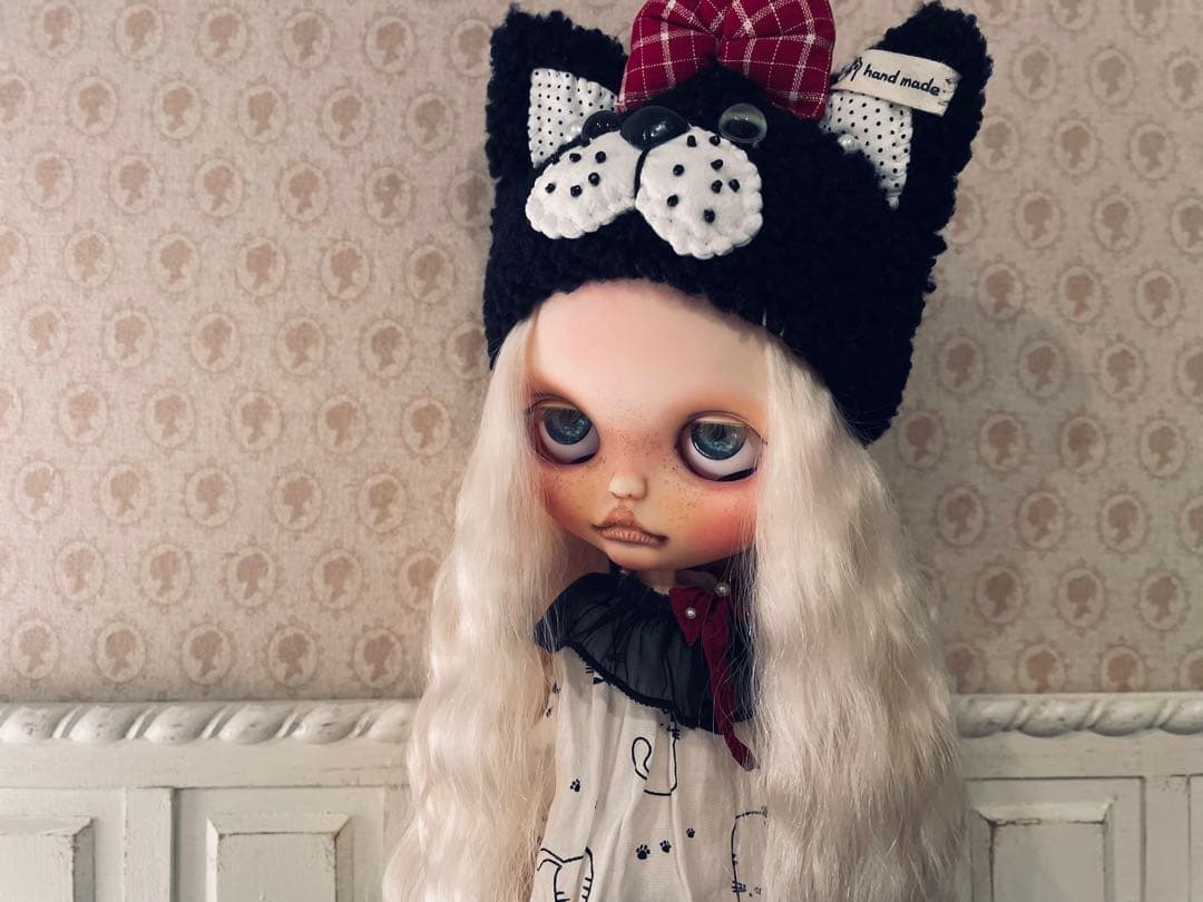 カスタム アイシードール 頭皮付きモヘア アウトフィット付属